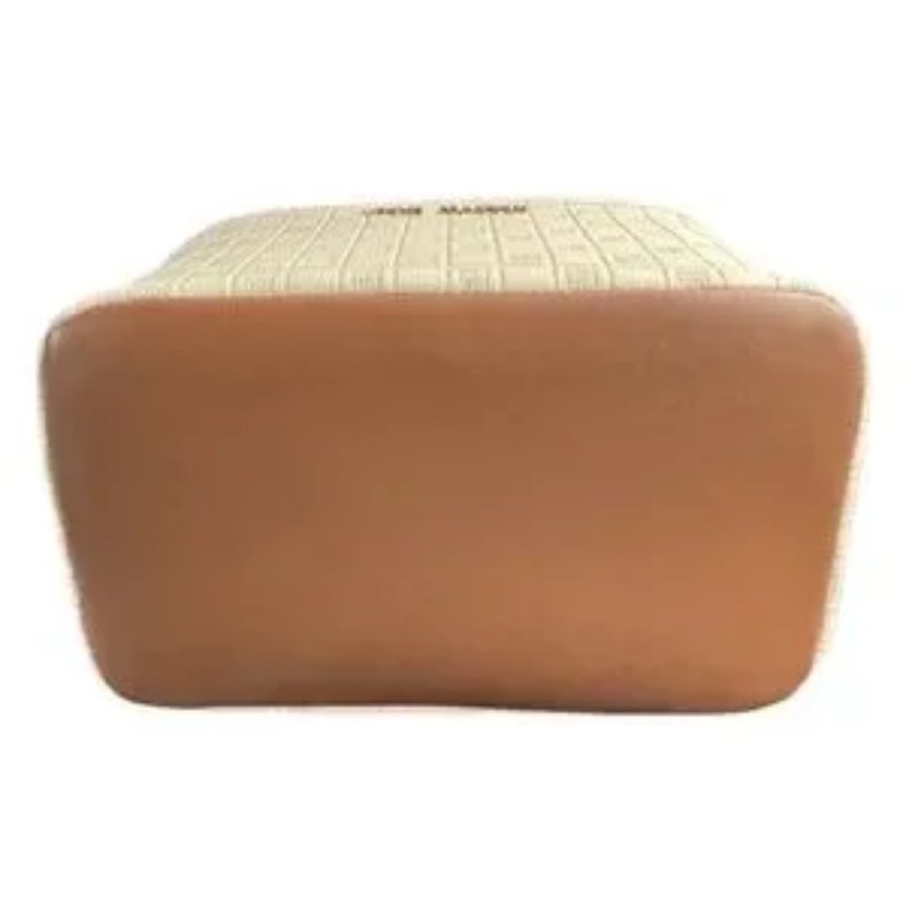 NWT Oatmeal & Tan Steve Madden Embossed Cosmetic Bag with Pouch - Picture 8 of 10